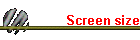 Screen size
