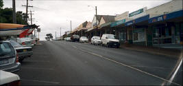Main Street Photo of Pemberton Western Australia.