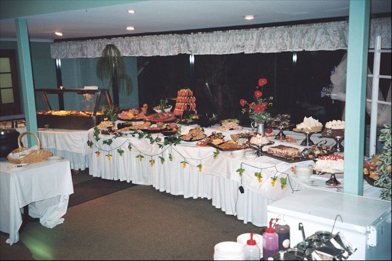 Smorgasbord at The Gloucester Motel and Pemberton Accommodation.