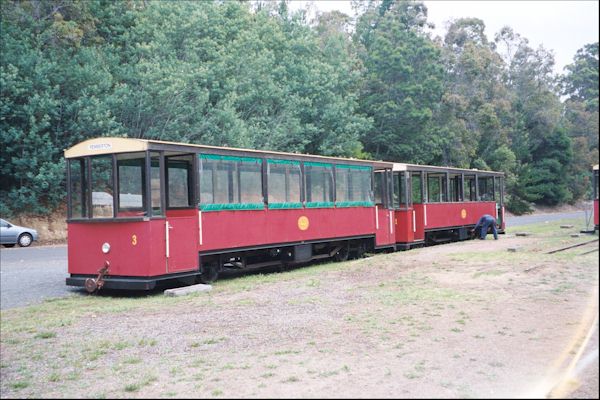 Pemberton Train Forest Tours.  Western Australia