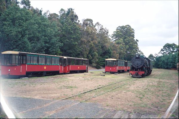 Pemberton Forest Tramway Tour in Western Australia - Train Photos.