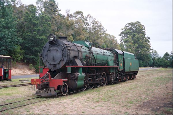Photo of Locomotive - Steam Engine in Pemberton Western Australia.