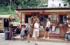 Brooke and Jeff at Hillbilly HotDogs