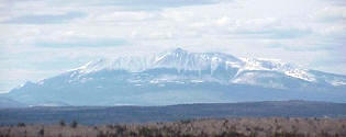 Mount Katahdin.  Northernmost Appalachian Mountain.  Music from Near Millinocket. ME!  Incorporate in Maine!