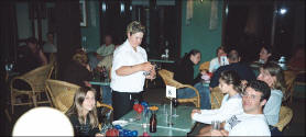 View of audience from stage at Gloucester Motel - Pemberton Accommodations