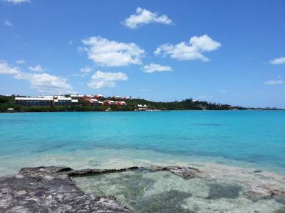 Grotto Bay Resort from Stone Crusher Corner in Bermuda