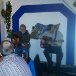 Michael Cacy and Ray Pasnen live at Maria's Taverna in Minden, Germany