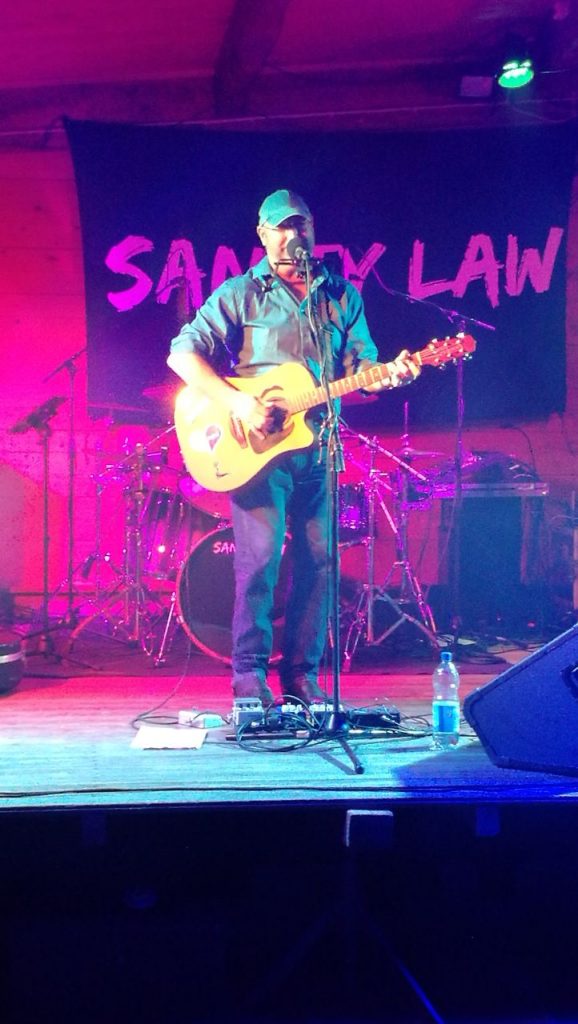 Ray on stage at Lagerhaus in Hüllhorst 04.11.2017 - Thank you, Peter Rohleder for the photo