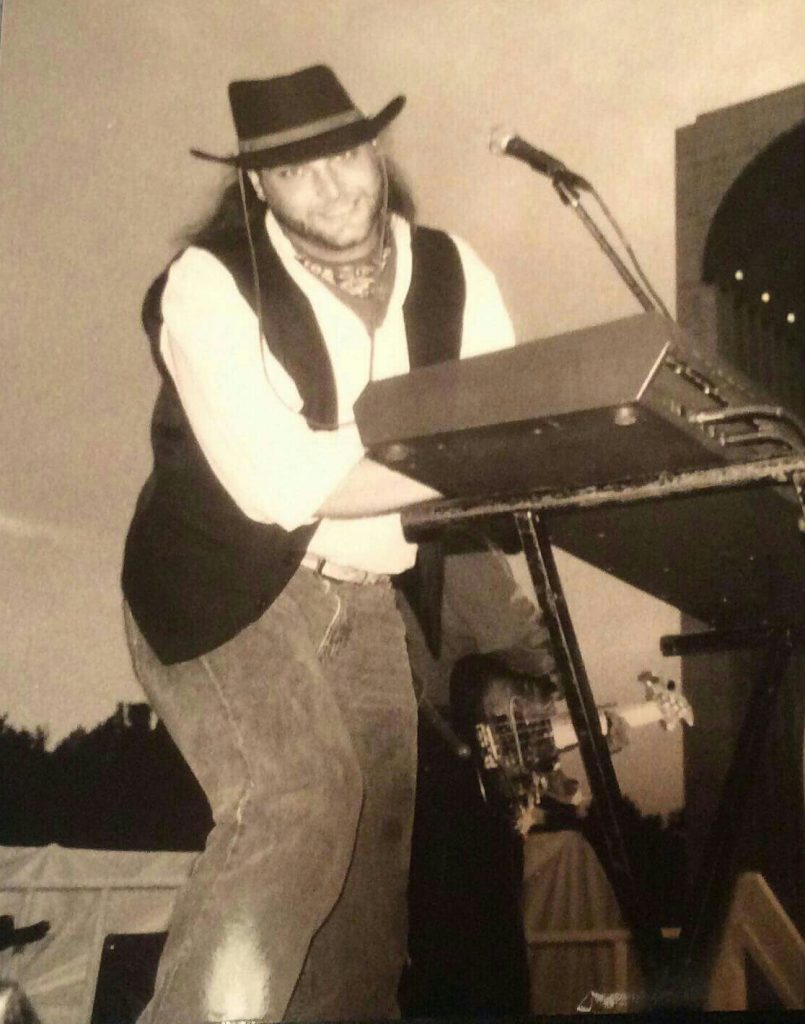 Ray Pasnen playing at Lincoln Center in NYC - 1995