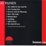 Back insert from 'Human Race' album by Ray Pasnen - 1992