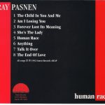 Back insert from 'Human Race' album by Ray Pasnen - 1992