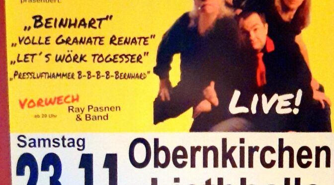 Ray Pasnen Band Torfrock Obernkirchen 23.11. 2019
