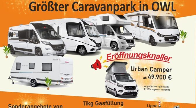 Eröffnungsfeier – Caravanpark Bad Oeynhausen