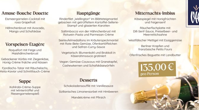 Silvester-Zauber im Victoria Hotel Minden Ray Pasnen
