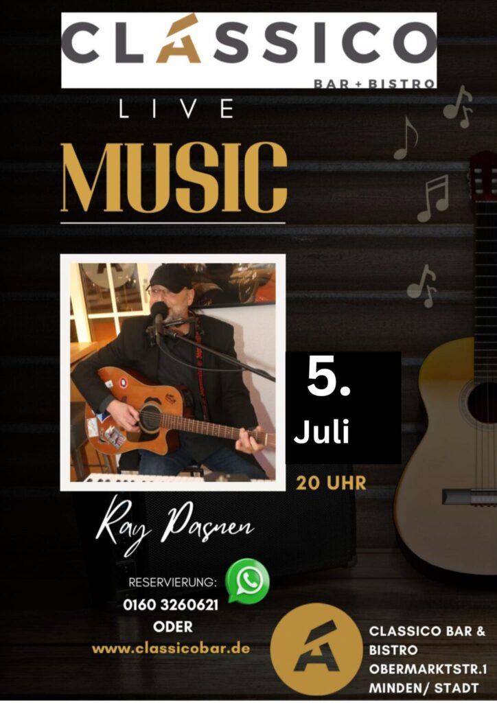 Classico Bar & Bistro Minden 5.7. - 20 Uhr