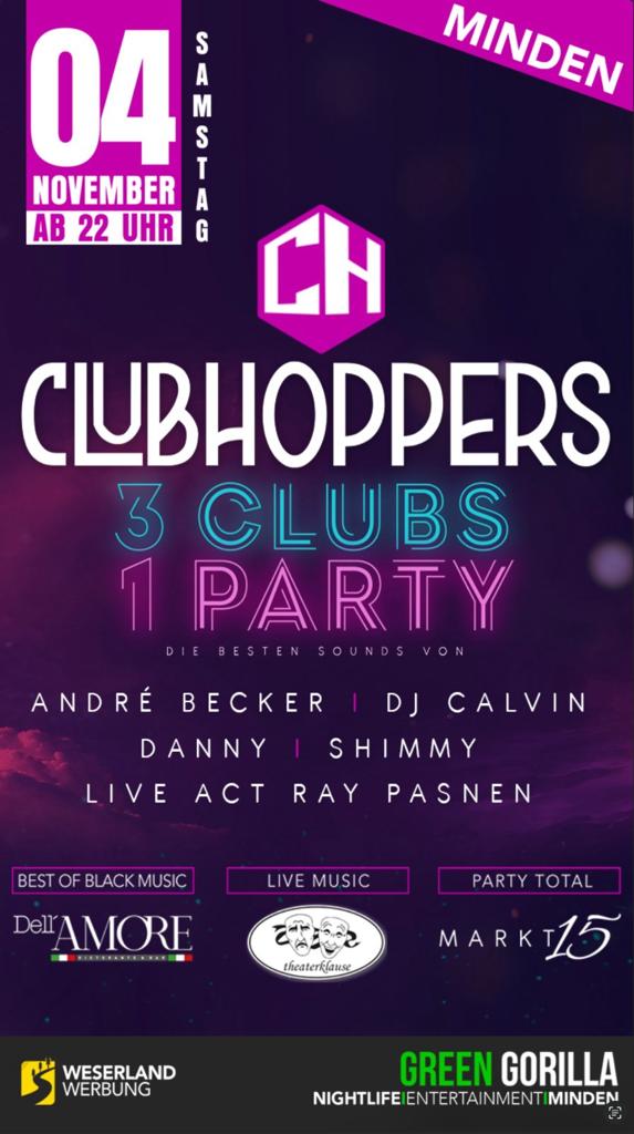 Clubhoppers - Minden - 04.11.2023