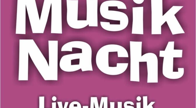 Ich spiele im JedermannS an 18.03.2023 fuer MusikNacht!