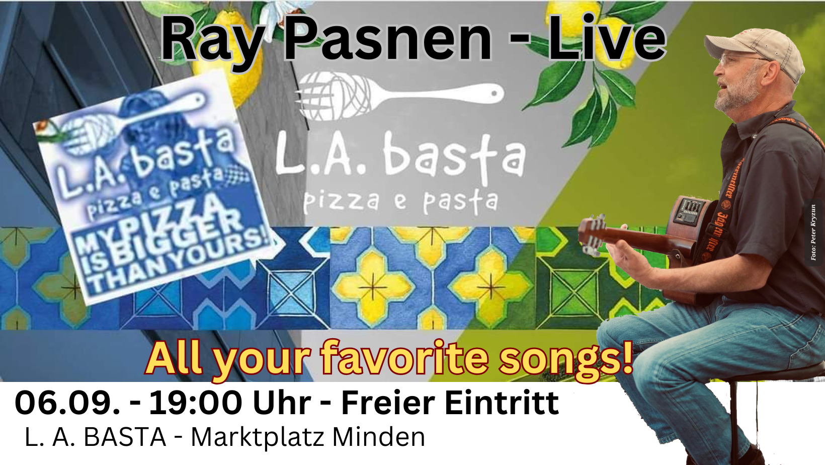 L.A.basta 06.09. - 19:00 Uhr Marktplatz Minden - Freier Eintritt
