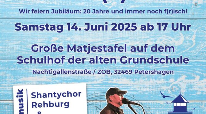 AUFGET(F)ISCHT Petershagen 14.06. ab 17 Uhr